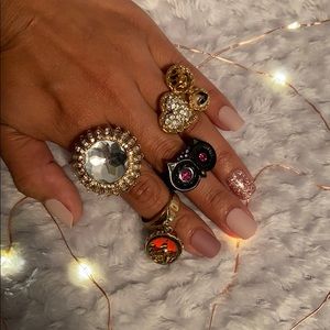 SOLDBetsey Johnson ring lot